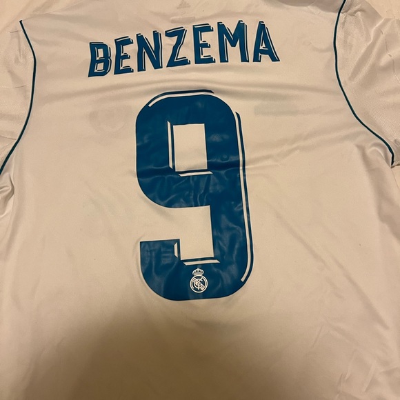 2017 Benzema (Real Madrid) and Neymar (PSG) Jersey 100%Authentic with climacool - Picture 15 of 17